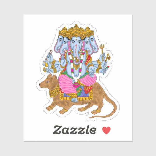 Ganesha Sticker Collection (Sheet)