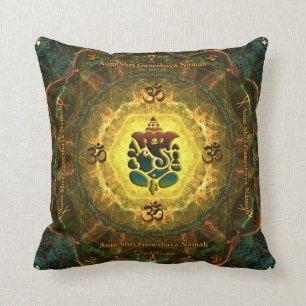 Ganesha - Success, Victory, Prosperity, Knowledge Cushion