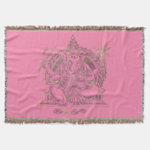 GANESHA - Throw Blanket