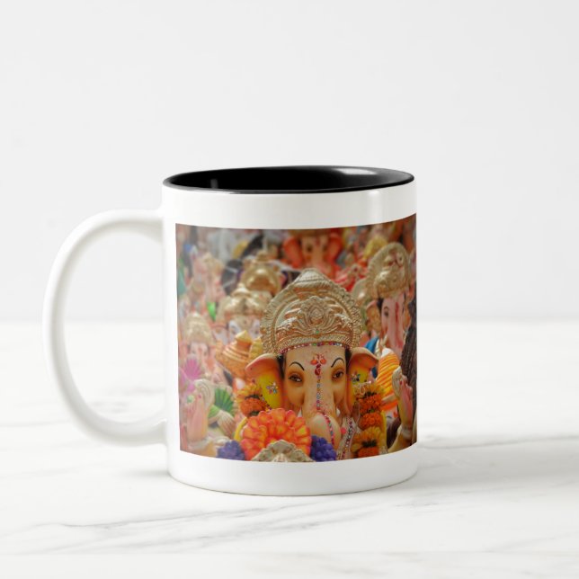 Ganesha Two-Tone Coffee Mug (Left)