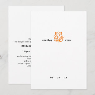 Ganesha Wedding Invitation