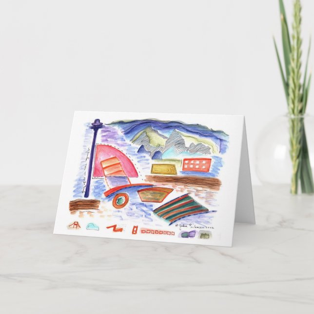 Gang of 18 on the Yangtze River Card (Front)