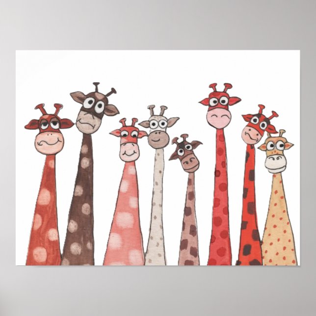 Gang of Giraffes Poster (Front)