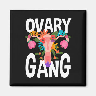 Gang Uterus Ovarian Feminism Feminist Magnet