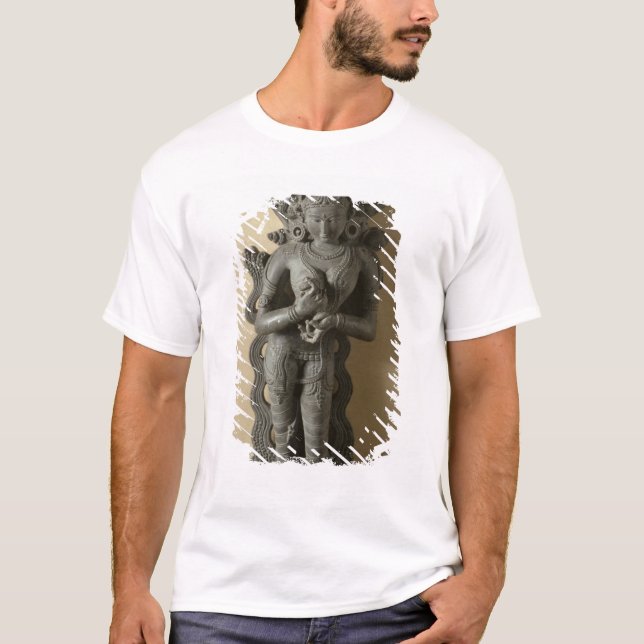 Ganga, goddess who personifies the sacred River Ga T-Shirt (Front)
