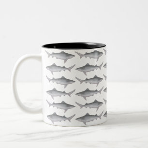 Ganges Shark Two-Tone Coffee Mug