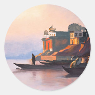 GangesDawn Classic Round Sticker