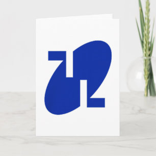 Gangnam District Flag Symbol Seoul South Korea _1 Card