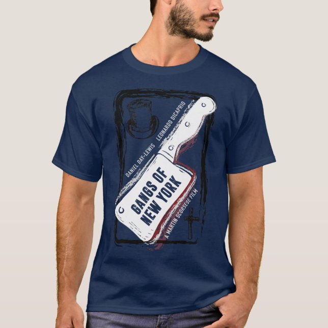 Gangs of New York Alternative Poster T-Shirt (Front)