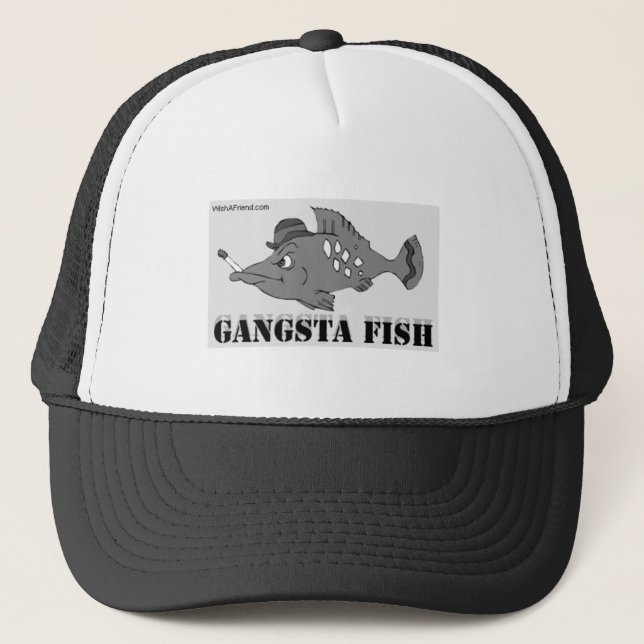 gangsta4 trucker hat (Front)