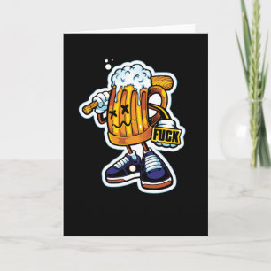 Gangsta Beer Card