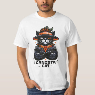GANGSTA CAT HALLOWEEN T-Shirt
