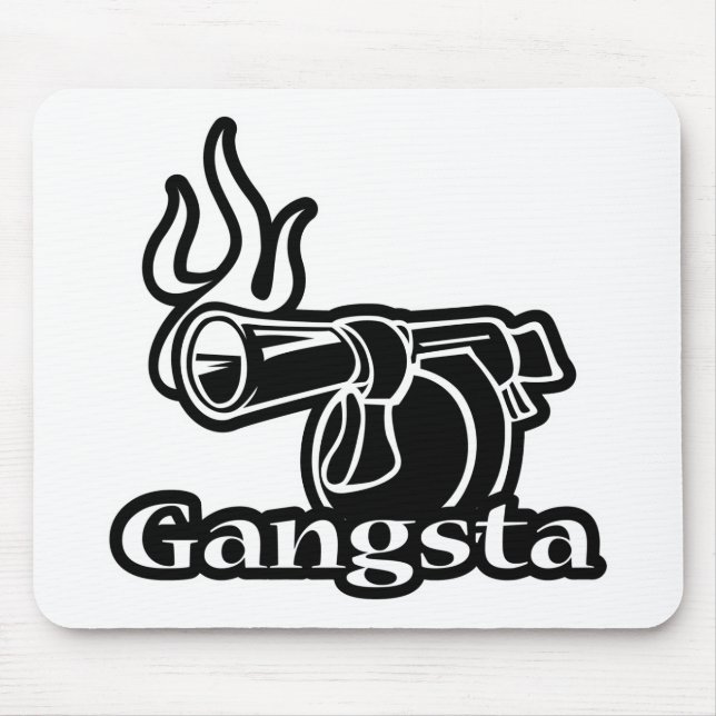 Gangsta Mouse Mat (Front)