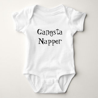 Gangsta Napper Baby One Piece T shirt - Funny baby