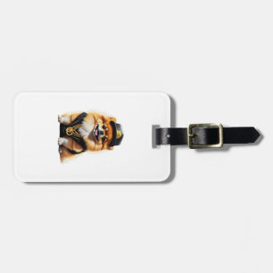 Gangsta Pomeranian - Hip Hop Dog Swag Luggage Tag