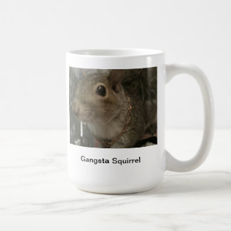 Gangsta Squirrel mug