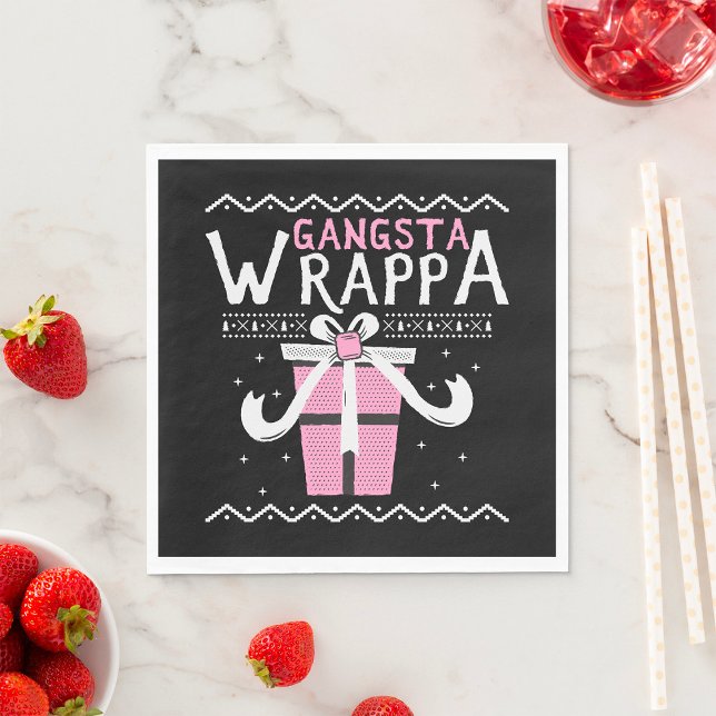 Gangsta Wrappa Napkin (Creator Uploaded)