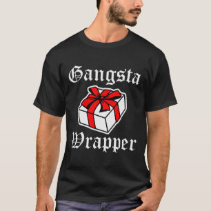 Gangsta Wrapper Funny Christmas Saying Women's  T-Shirt