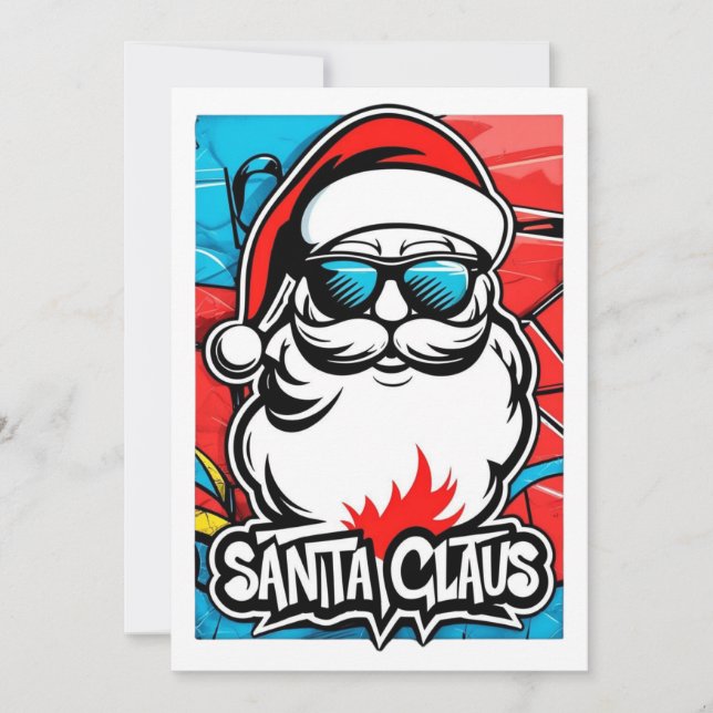 Gangsta Wrapper Invitation (Front)