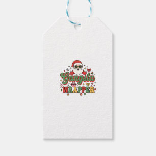 Gangsta Wrapper Santa Christmas Gift Tags
