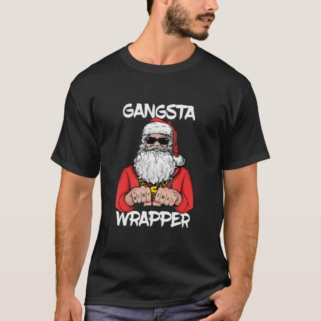 Gangsta Wrapper T-Shirt (Front)