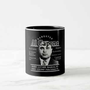 Gangster Al Capone Two-Tone Coffee Mug