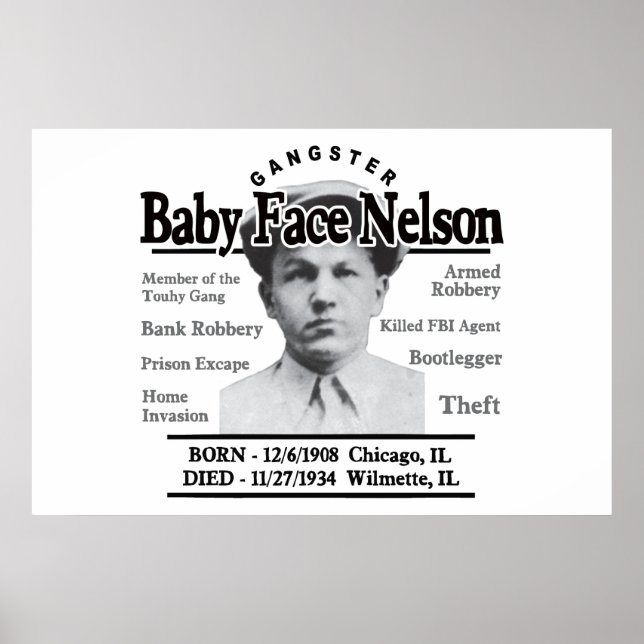Gangster Baby Face Nelson Poster (Front)