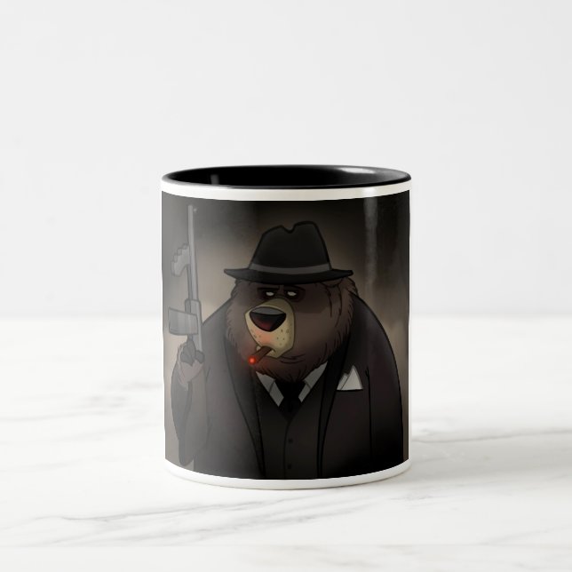 Gangster Bear Mug (Center)