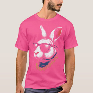 Gangster Bunny With Sunglasses Cool Hip-Hop Rap St T-Shirt