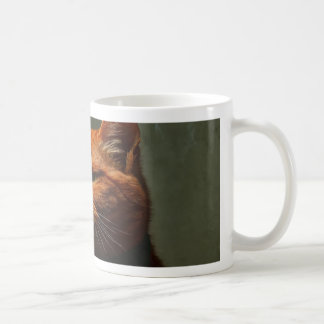 Gangster cat coffee mug