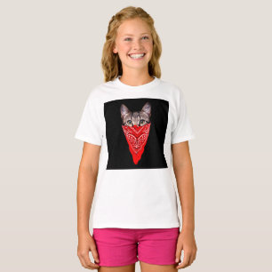 Gangster cat hood T-Shirt