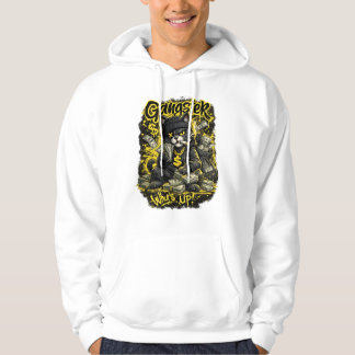 Gangster Cat Street Art T-Shirt Hoodie