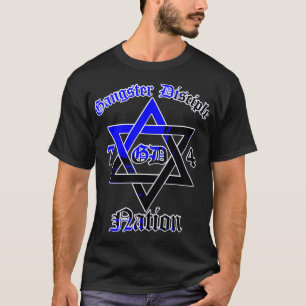 Gangster Disciple Nation GD 74 Folks GDN  T-Shirt