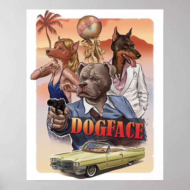 Gangster Dog Parody Poster (Front)
