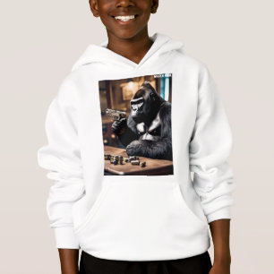 Gangster Gorilla Cocking the Pistol