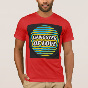 GANGSTER OF LOVE RETRO VALENTINE'S MENS T-SHIRTS
