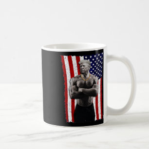 Gangster Pro Donald Trump Tattoo Republican Americ Coffee Mug