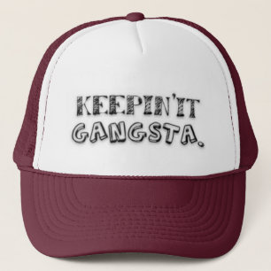 gangster trucker hat