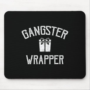 Gangster Wrapper Rapper Christmas Mouse Mat