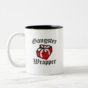 Gangster Wrapper shirt funny Christmas saying mug