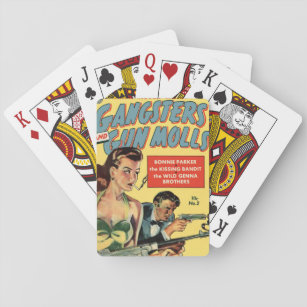 "Gangsters and Gun Molls" Playing Cards