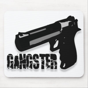 Gangsters Gun Mouse Mat