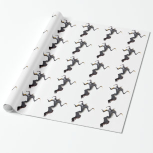 Gannets-Abstract Sea Bird Wrapping Paper