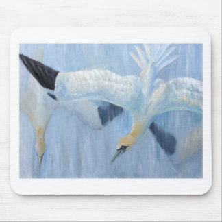 Gannets diving unique gifts for you mouse mat