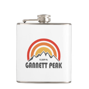 Gannett Peak Hip Flask