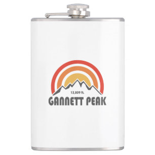 Gannett Peak Hip Flask