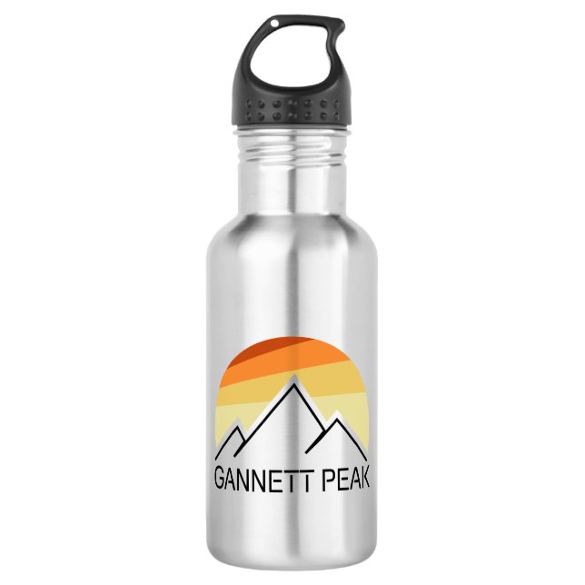 Gannett Peak Retro 532 Ml Water Bottle (Front)