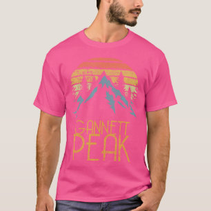 Gannett Peak Wyoming Mountains Camping Hiking T-Shirt