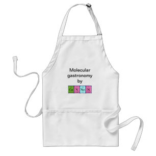 Gannon periodic table name apron