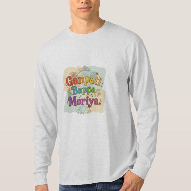 Ganpati bappa morya  T-Shirt (Front)